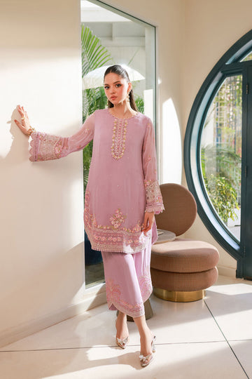 Dhanak SS25DA-2718 L-Purple  Chiffon Pret Vol-ll 2025